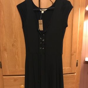 American Eagle short sleeve cross front dress